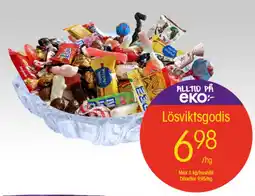 EKO Lösviktsgodis erbjuda