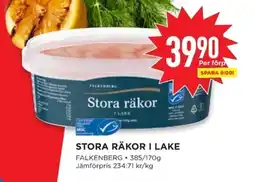 Willys STORA RÄKOR I LAKE erbjuda
