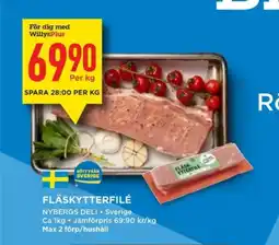 Willys FLÄSKYTTERFILÉ erbjuda