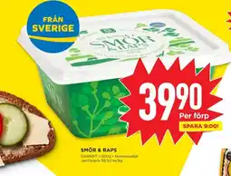 Willys SMÖR & RAPS erbjuda