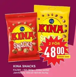Willys KINA SNACKS erbjuda