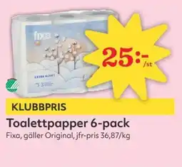 Hemköp Toalettpapper 6-pack erbjuda