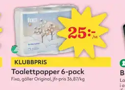 Hemköp Fixa toalettpapper erbjuda