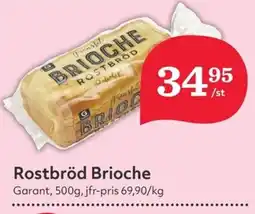 Hemköp Rostbröd Brioche erbjuda