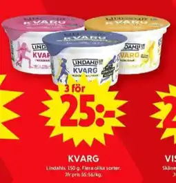 ICA Maxi Lindahls kvarg erbjuda