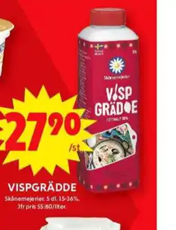 Skånemejerier vispgrädde