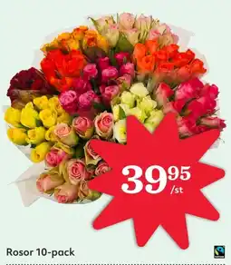 Hemköp Rosor 10-pack erbjuda