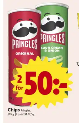 ICA Nära Pringles chips erbjuda