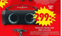 ICA Maxi Nedis högtalare erbjuda