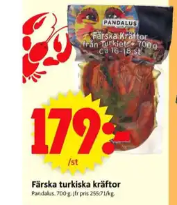 ICA Supermarket Pandalus kräftor erbjuda