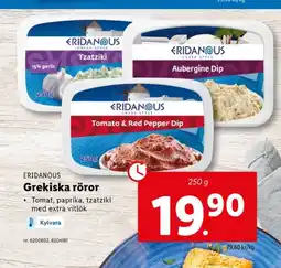 Lidl Eridanous tzatziki erbjuda