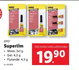 Lidl Uhu lim erbjuda