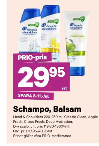 City Gross Schampo, Balsam erbjuda