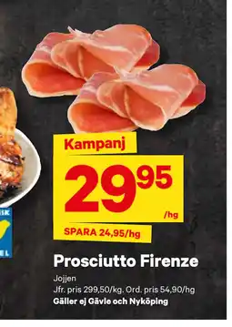 City Gross Prosciutto Firenze erbjuda