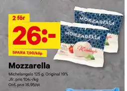 City Gross Mozzarella erbjuda