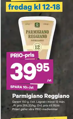 City Gross Parmigiano Reggiano erbjuda