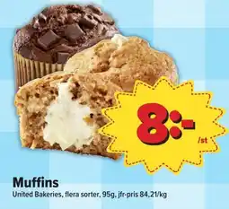 Östenssons Muffins erbjuda
