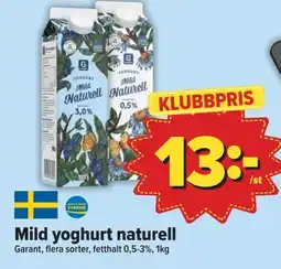 Östenssons Mild yoghurt naturell erbjuda