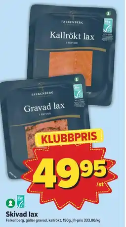 Östenssons Skivad lax erbjuda