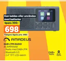 Power DAB+/FM RADIO erbjuda