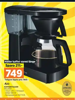 Power KAFFEBRYGGARE erbjuda