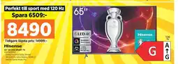 Power 65 4K HDR SMART TV erbjuda