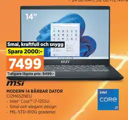 Power MODERN 14 BÄRBAR DATOR erbjuda