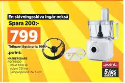 Power MATBEREDARE erbjuda