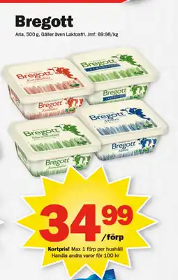 Pekås Bregott erbjuda