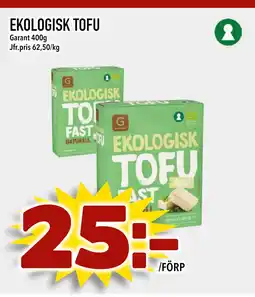 Nya Pulsen EKOLOGISK TOFU erbjuda