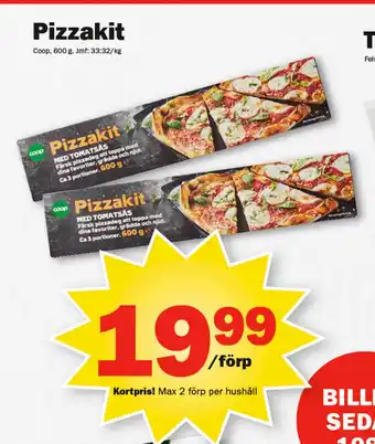 Pekås Pizzakit erbjuda