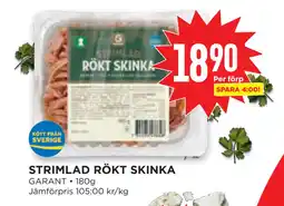 Willys Hemma STRIMLAD RÖKT SKINKA erbjuda