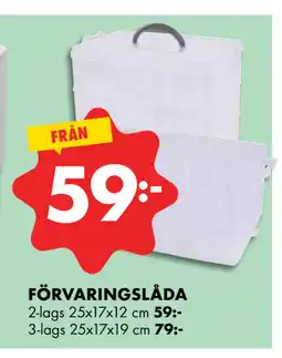 ÖoB FÖRVARINGSLÅDA erbjuda