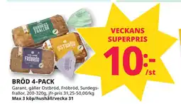 Tempo BRÖD 4-PACK erbjuda