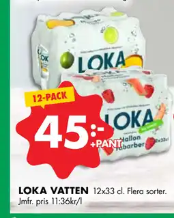 ÖoB LOKA VATTEN erbjuda