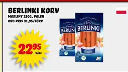 Nelins berlinki korv erbjuda