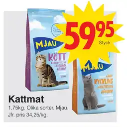 Matöppet Kattmat erbjuda