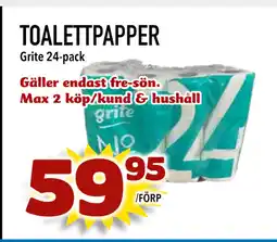 Prisma Mat TOALETTPAPPER erbjuda