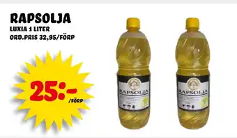 Nelins rapsolja erbjuda