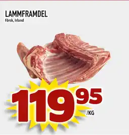 Rinkeby Matcenter LAMMFRAMDEL erbjuda