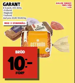 MatArket bröd erbjuda