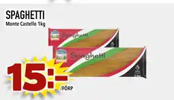 Bonum Matmarknad SPAGHETTI erbjuda