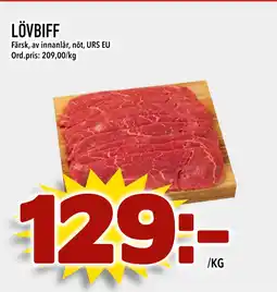 Din Mat LÖVBIFF erbjuda