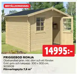 Jem&Fix FRIGGEBOD RONJA erbjuda