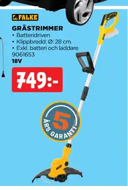 Jem&Fix GRÄSTRIMMER erbjuda