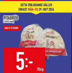Matdax PITABRÖD erbjuda