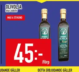 Matdax OLIVOLJA erbjuda