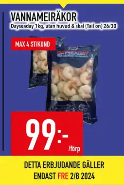 Matdax VANNAMEIRÄKOR erbjuda