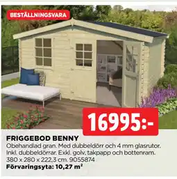 Jem&Fix FRIGGEBOD BENNY erbjuda