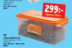 Jem&Fix TRALLSKRUV A2 erbjuda